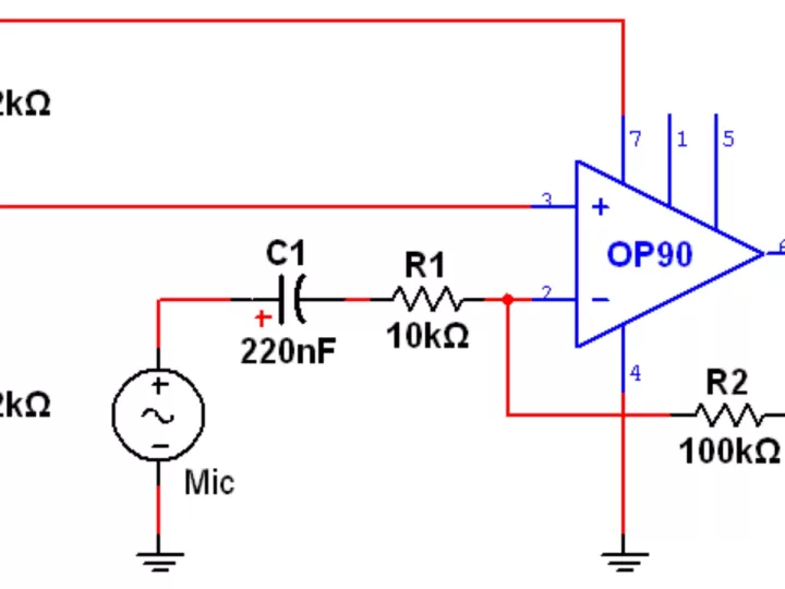 diagrama cable de microfono